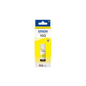 Epson 103 Eco Tank Yellow Ink Bottle For L3150/L3110/L3111 - C13T00S44A Epson 103 Eco Tank Yellow Ink Bottle For L3150/L3110/L3111 - C13T00S44A