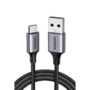 UGREEN USB-C Cable Aluminum 1m 100W ( Black) UGREEN USB-C Cable Aluminum 1m 100W ( Black)