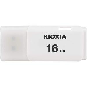 Kioxia, TransMemory, U202,flash drive 16GB, USB 2.0, white