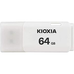 Kioxia, TransMemory, U202,flash drive 64GB, USB 2.0, white