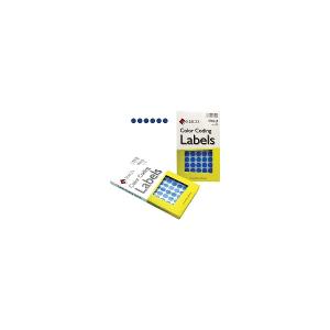 Maco Color Coding Lables Round, 1/2 LT.Blue Maco Color Coding Lables Round, 1/2 LT.Blue