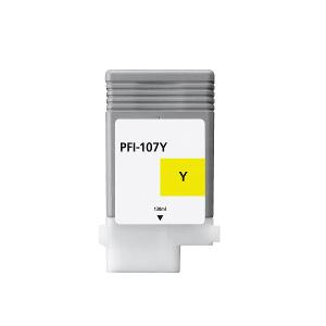 Canon PFI-107Y Yellow Ink Cartridge For IPF680/685/780/785 (130 ml)