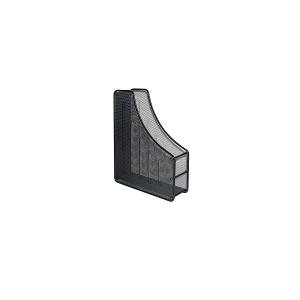 Black metal mesh desk set magazine holder Black metal mesh desk set magazine holder