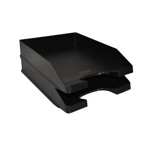 Roco Document Tray Set of 2, Transparent Roco Document Tray Set of 2, Transparent