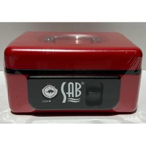 SAB Cash Box (L165xW125xH85mm) Red