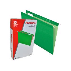 Pendaflex Suspension Files Legal Size Green 25/Pack