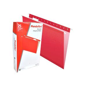 Pendaflex Suspension Files Legal Size Red 25/Pack