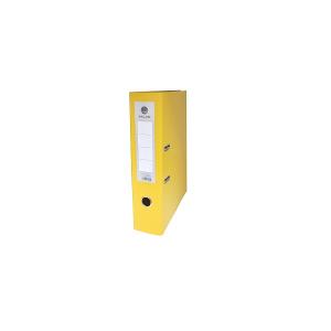Atlas Box File PVC & Transparent F/S Size 8.0cm Yellow