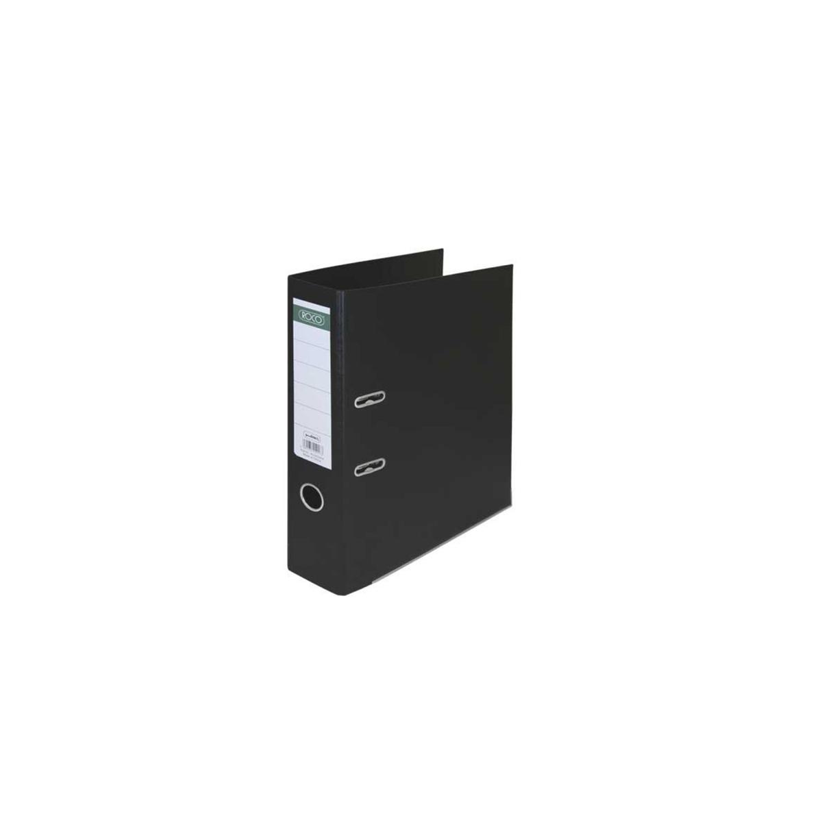 Rito Box File Roco Box File PVC and F/S 7.5cm Black-130131640 | Cardboard Box Files ...