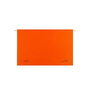 Atlas legal size suspension file orange pk./50