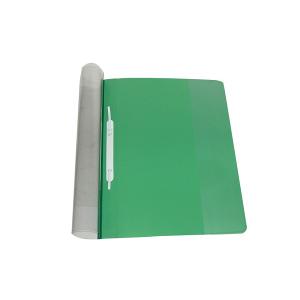 Bindermax report cover pvc clear front A4- Green Color