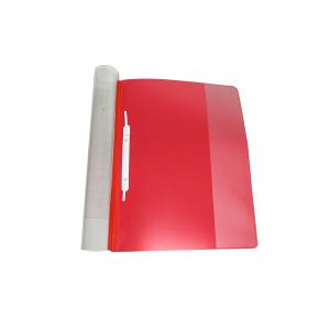 Bindermax report cover pvc clear front Red color