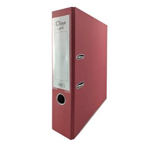 Clipp Plastic Box File F/S Size 7.5cm Red Clipp Plastic Box File F/S Size 7.5cm Red