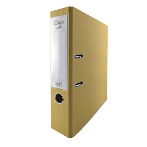 Clipp Plastic Box File F/S Size 7.5cm Yellow Clipp Plastic Box File F/S Size 7.5cm Yellow