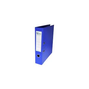 EZ File PVC & Transparent F/S Size 8.0cm Blue