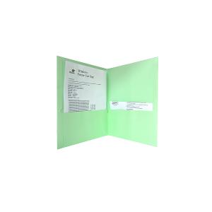 BF cardboard color portfolio A4 size green