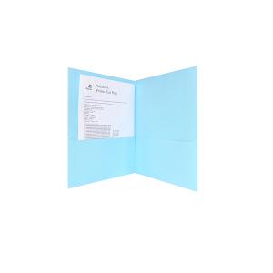 BF cardboard color portfolio A4 size blue