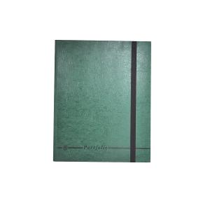 BF cardboard portfolio press board B4 size green