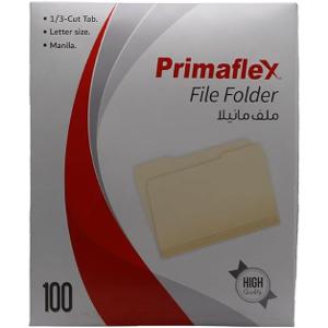 Prima File Folders Letter Size 1/3 Cut Box/100-13013692 Prima File Folders Letter Size 1/3 Cut Box/100-13013692