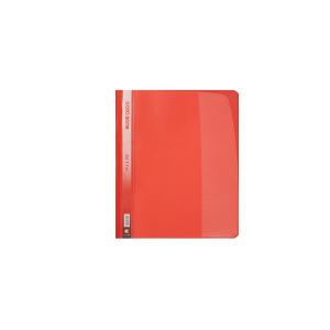 Report cover A4 size clear Red