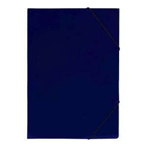 DEC Blue PAPER FOLDER with black round elastic DEC Blue PAPER FOLDER with black round elastic