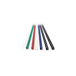 Plastic Binding Supplies 16mm 120 Sheets Black 100/Box-130140427