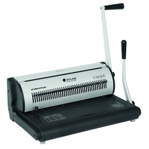 Atlas Manual Metal Wire Binding Machine Punching capacity 20 sheets 1 To 40 Holes 3:1 Atlas Manual Metal Wire Binding Machine Punching capacity 20 sheets 1 To 40 Holes 3:1