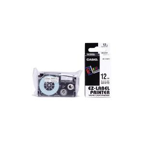 Casio Label IT Tape 12mm Black/White Casio Label IT Tape 12mm Black/White