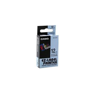 Casio Label IT Tape 12mm Black/Clear