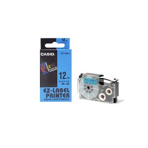Casio Label IT Tape 12mm Black/Blue Casio Label IT Tape 12mm Black/Blue