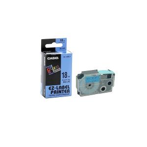 Casio Label IT Tape 18mm Black/Blue Casio Label IT Tape 18mm Black/Blue