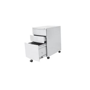 Portable Pedestal 3-Drawers Grey Color W40xD57x64H cm Portable Pedestal 3-Drawers Grey Color W40xD57x64H cm