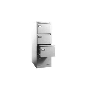 Metal Filing Cabinet Central Lock 4 Drawers Grey Color Metal Filing Cabinet Central Lock 4 Drawers Grey Color