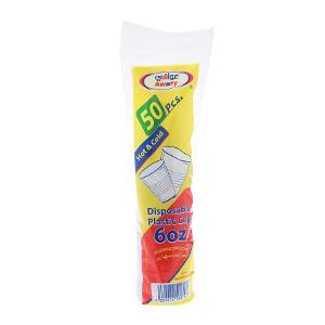 Awafi Plastic Cup 6 OZ Box of 50 Pcs Awafi Plastic Cup 6 OZ Box of 50 Pcs
