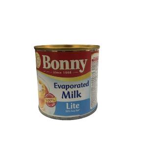 Bonny Evaporated Milk Lite Less Fat 170g Bonny Evaporated Milk Lite Less Fat 170g