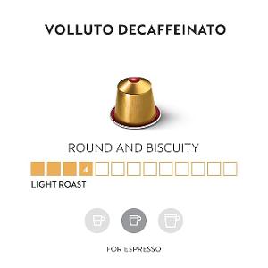 Nespresso Vollutto Decaffeinato Capsule 10/Sleeve Intensity 4 Nespresso Vollutto Decaffeinato Capsule 10/Sleeve Intensity 4