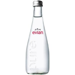 Evian Water Glass Box of 20x0.33 Liters