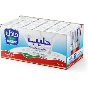 Nadec Milk Low Fat 200ml- 18pcs/box