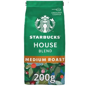 Starbucks Medium House Blend Coffee Roast Ground, 200g