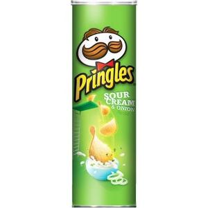 Pringles Chips 165g Sour Cream and Onion