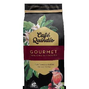 Café Quindio Gourmet Beans 250 Gram,  High Chocolate Notes Flavor , Roasted whole beans , Intensity: Medium