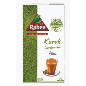 Rabea Karak Tea With Cardamom P/k 10x20g