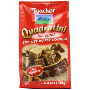 Loacker Quadratini Hazelnut Bags 125g