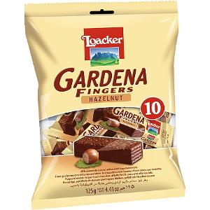 Loacker Gardena Fingers Hazelnut Bag 125g Loacker Gardena Fingers Hazelnut Bag 125g