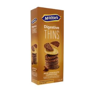 McVitie's digestive Thins Milk Chocolate Cappuccino 150g