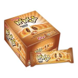 ULKER Kat Kat Tat Puff Pastry With Hazelnut Cocoa Cream 12 x 24g