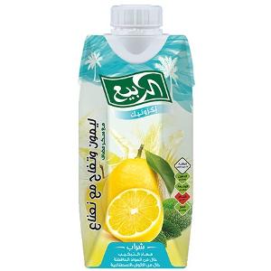 Al Rabie Lemon and Apple With Mint Juice 18x250ml