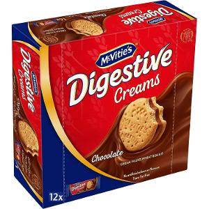 Mcvities Digestive Chocolate Creams Filled Biscuits,12 X 40 G Mcvities Digestive Chocolate Creams Filled Biscuits,12 X 40 G