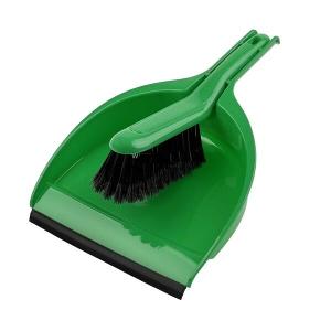 Spotzero Hand Dustpan with Brush Made in Italy - Green Spotzero Hand Dustpan with Brush Made in Italy - Green