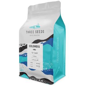 Three Seeds Colombia Huila Espresso Coffee Beans Flavor Cocoa-Grapefruit 250g Three Seeds Colombia Huila Espresso Coffee Beans Flavor Cocoa-Grapefruit 250g